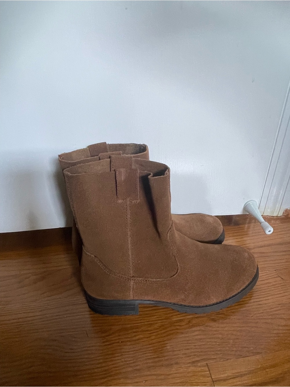 American Eagle Outfitters Brown Suede Ankle Boots - Picture 7 of 8